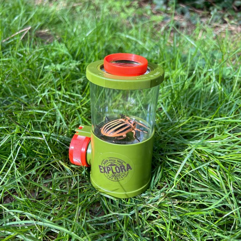 Image d'ambiance de présentation du produit Boîte loupe triple vue Découverte du Monde - Trousselier